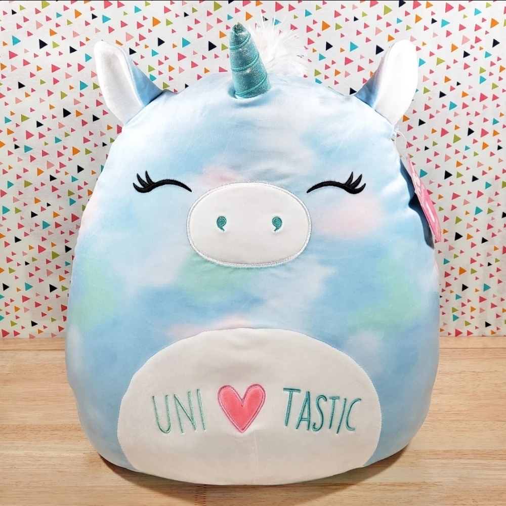 Squishmallow Gwen the Unicorn 16" Ultrasoft Valentine's Day Kids Toy Gift NWT